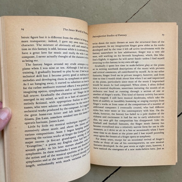 Vintage Book The Inner World of Daydreaming Brain Arcane ESP Fantasy Mind - Picture 3 of 8